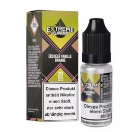 Extreme Flavours Hybrid 10ml Liquid - Erdbeer Vanille Banane