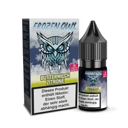 Frozen OWL Nikotinsalz 10ml - Buttermilch Zitrone