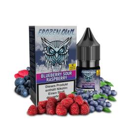 Frozen OWL Nikotinsalz 10ml - Blueberry Sour Raspberry