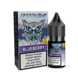 Frozen OWL Nikotinsalz 10ml - Blueberry 10mg/ml