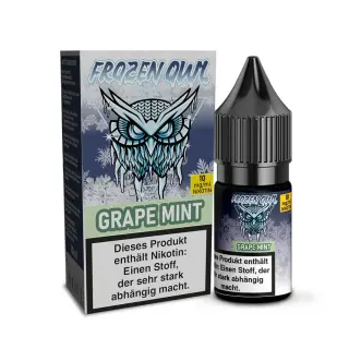 Frozen OWL Nikotinsalz 10ml - Grape Mint 10mg/ml
