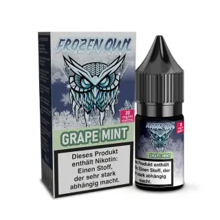 Frozen OWL Nikotinsalz 10ml - Grape Mint 20mg/ml