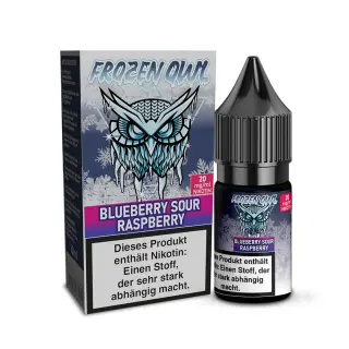 Frozen OWL Nikotinsalz 10ml - Blueberry Sour Raspberry 20mg/ml