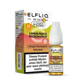 Elfliq by Elfbar Nikotinsalz 10ml Liquid - Lemon Peach...
