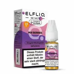 Elfliq by Elfbar Nikotinsalz 10ml Liquid - Mix Berries