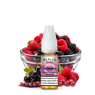 Elfliq by Elfbar Nikotinsalz 10ml Liquid - Mix Berries 10mg/ml