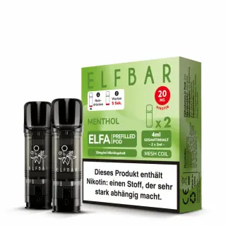 Elf Bar Elfa Ersatzpods - Menthol