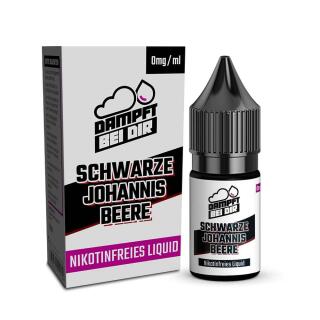 dampftbeidir 10ml Nikotinsalz Liquid - Schwarze Johannisbeere 0mg/ml