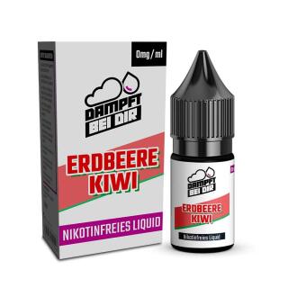 dampftbeidir 10ml Nikotinsalz Liquid - Erdbeere Kiwi 0mg/ml