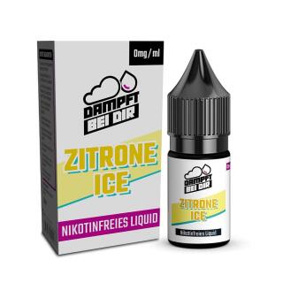 dampftbeidir 10ml Nikotinsalz Liquid - Zitrone Ice 0mg/ml