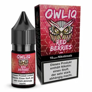 OWLIQ Nikotinsalz 10ml - Red Berries