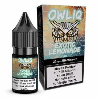 OWLIQ Nikotinsalz 10ml - Exotic Lemonade 20mg/ml
