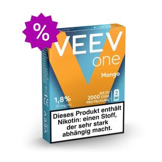 VEEV ONE Pods - 5 + 2 Mango Aktion