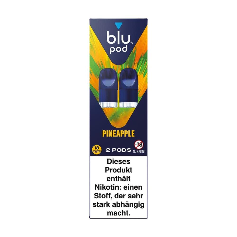blu Pods Pineapple – 2er Pack (18 mg/ml)