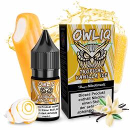 OWLIQ Nikotinsalz 10ml  - Tropical Vanilla Ice