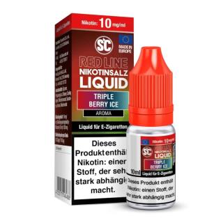 SC Red Line 10ml Nikotinsalz - Triple Berry Ice 10mg/ml