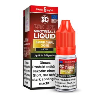 SC Red Line 10ml Nikotinsalz - Banana Swirl Cookie 10mg/ml