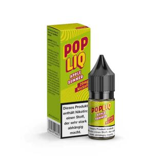 PopLiq Nikotinsalz 10ml - Apple Summer 20mg/ml