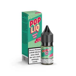 PopLiq Nikotinsalz 10ml - Minty Pop 10mg/ml