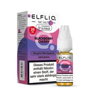 Elfliq by Elfbar Nikotinsalz 10ml Liquid - Blackberry Cherry 20mg/ml