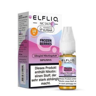 Elfliq by Elfbar Nikotinsalz 10ml Liquid - Frozen Berries 10mg/ml