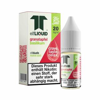 Elf Liquid Nikotinsalz 10ml - Granatapfel Basilikum 20mg/ml