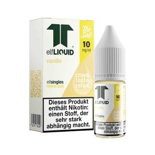 Elf Liquid Nikotinsalz 10ml - Vanille 10mg/ml