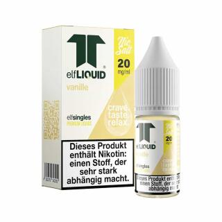Elf Liquid Nikotinsalz 10ml - Vanille 20mg/ml