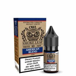 OWL Nikotinsalz Liquid 10ml - Smoke Leaf American Blend...