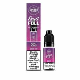 Dinner Lady Nikotinsalz Fruit Full - Purple Berries 10ml