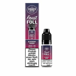 Dinner Lady Nikotinsalz Fruit Full - Blueberry Cherry 10ml 20mg/ml