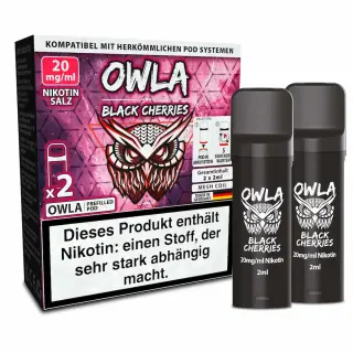OWLA Pods (ELFA kompatibel) - Black Cherries 20mg/ml