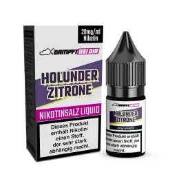 dampftbeidir 10ml Nikotinsalz Liquid - Holunder Zitrone
