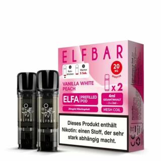 Elf Bar Elfa Ersatzpods - Vanilla White Peach