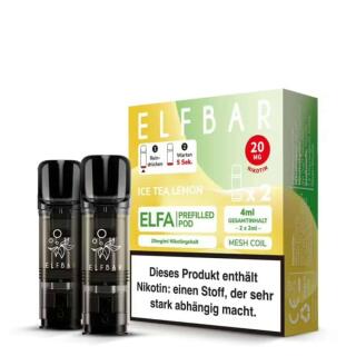 Elf Bar Elfa Ersatzpods - Ice Tea Lemon