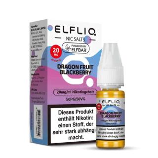 Elfliq by Elfbar Nikotinsalz 10ml Liquid - Dragon Fruit Blackberry 20mg/ml