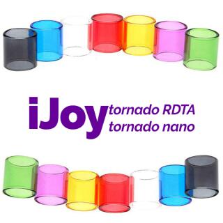 iJoy Tornado / Nano - Farbige Ersatzgläser Transparent