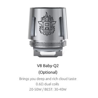 SMOK TFv8 Baby Coils - Verdampfereinheiten V8-Q2(0.4)