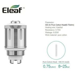 Eleaf GS Coils - Verdampfer 0.75 Ohm