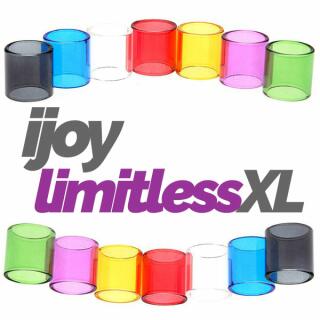 iJoy Limitless XL RTA Glastank Ersatzglas Rot