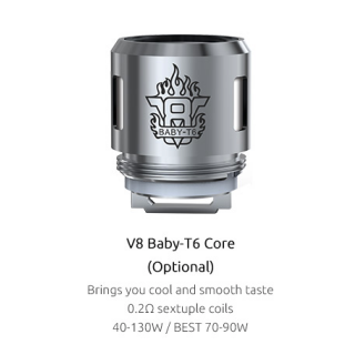 SMOK TFv8 Baby Coils - Verdampfereinheiten V8-T6