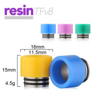 Drip Tip 810 - RESIN Mundstück Weiß