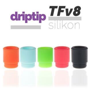 Drip Tip 810 - Silikon Schwarz