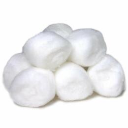 Watte Bällchen 50 Stück - Cotton Bällchen
