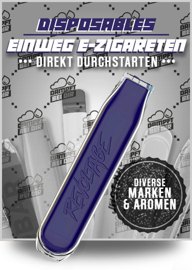 Einweg E-Zigaretten im E-Shisha Style