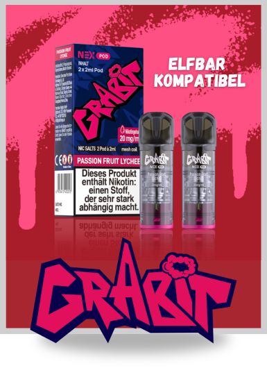 Grabit Elfa Liquid Pods