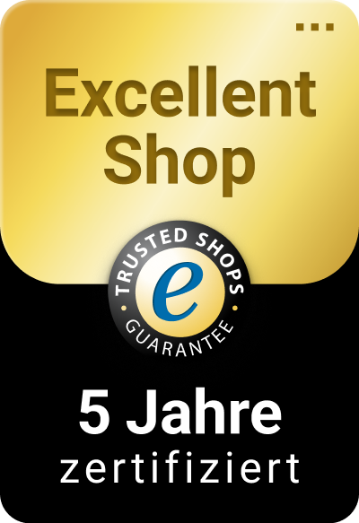 Trusted Shops 5 Jahre zertifiziert